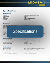 Midas Sensor Acoustic Emissions Valve Leak Detector